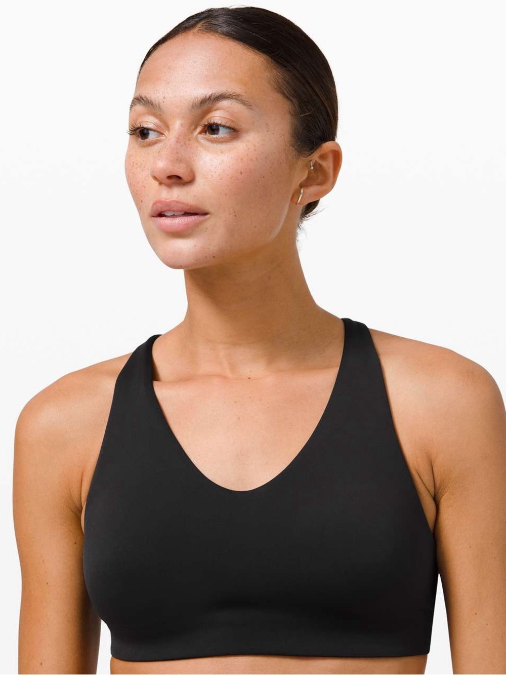 Lululemon In Alignment Racerback Bra Light Support B/C Cups - Black